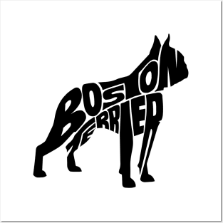 Boston terrier Posters and Art